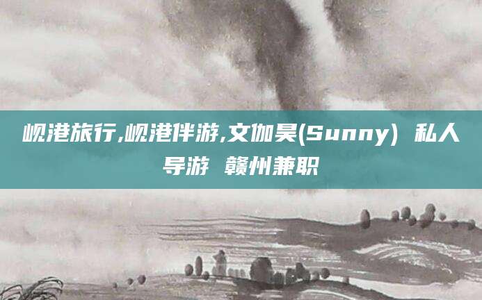 武汉岘港旅行,岘港伴游,文伽昊(Sunny) 私人导游 赣州兼职